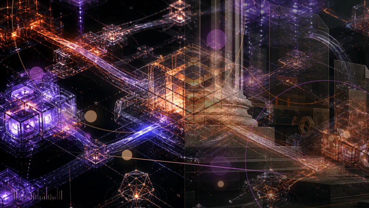 Conceptual illustration of digital assets leaving a cryptocurrency payment processor’s connected hot wallets across several blockchain networks