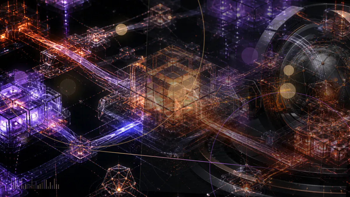 Conceptual illustration of eight dormant Bitcoin wallets transferring coins into modern SegWit addresses while markets watch for signs of selling