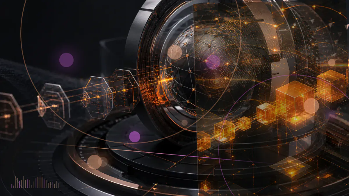 Conceptual illustration of cryptocurrency mining machines disconnecting from an exchange-operated mining pool