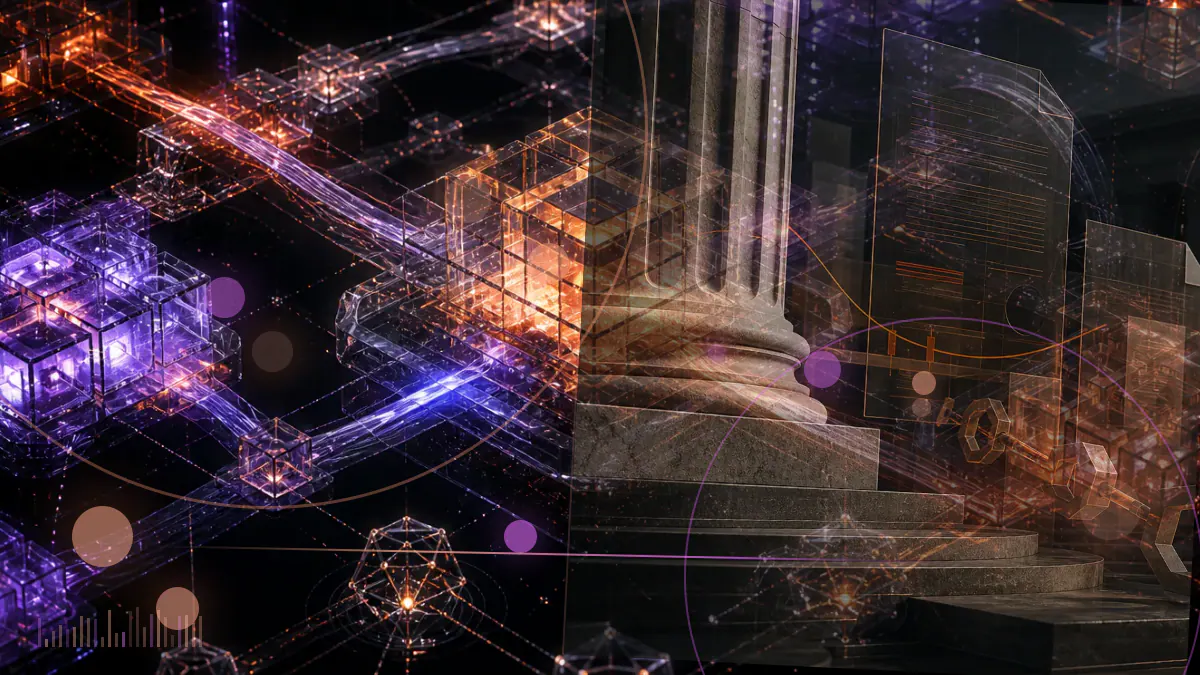 Conceptual illustration of Bitcoin and major digital assets descending across a weekend market chart beneath employment and macroeconomic signals