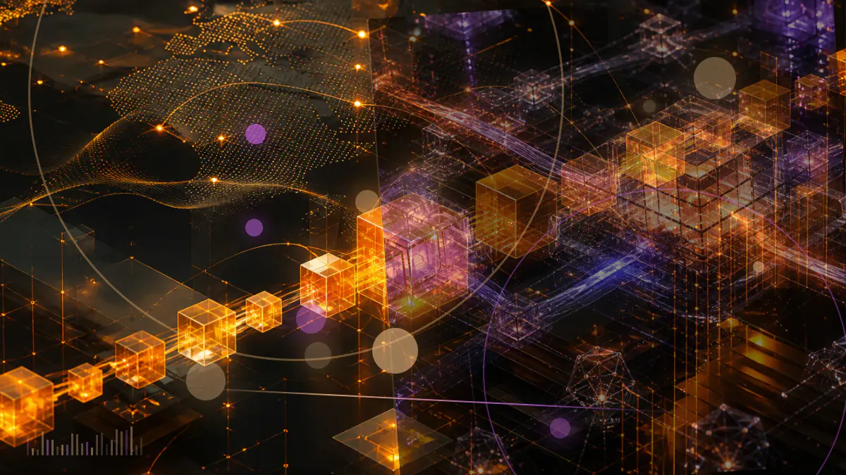Conceptual illustration of Bitcoin market data converging near $4,100 at the end of the first quarter of 2019