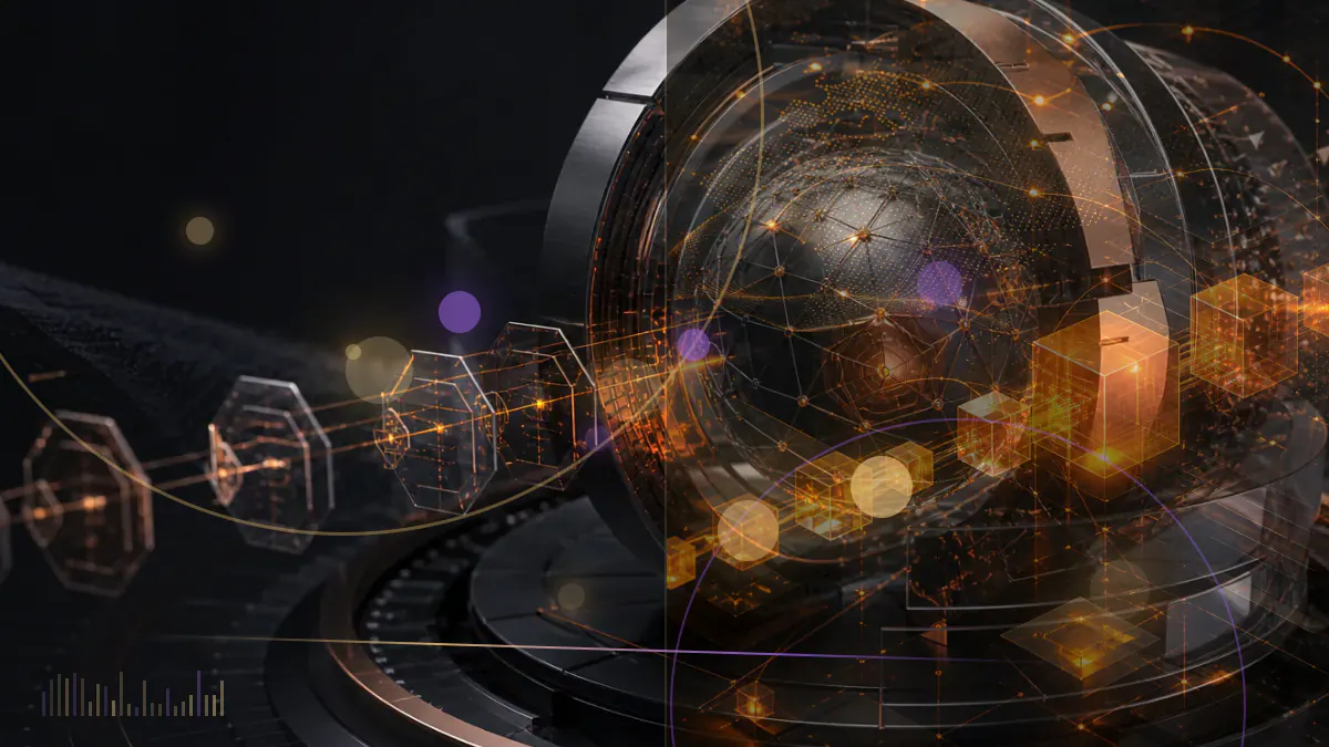 Conceptual illustration of a descending bitcoin price line crossing below $8,800 after the May 2020 halving