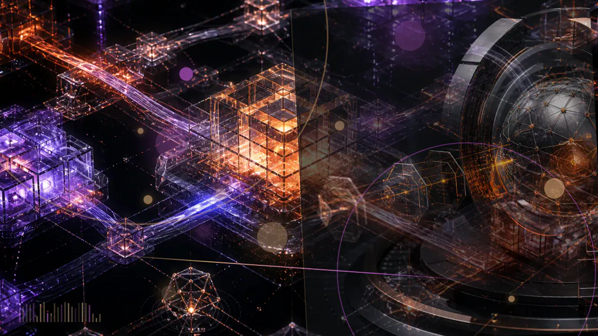 Conceptual illustration of bitcoin rising across a market chart as a central-bank interest-rate dial moves higher