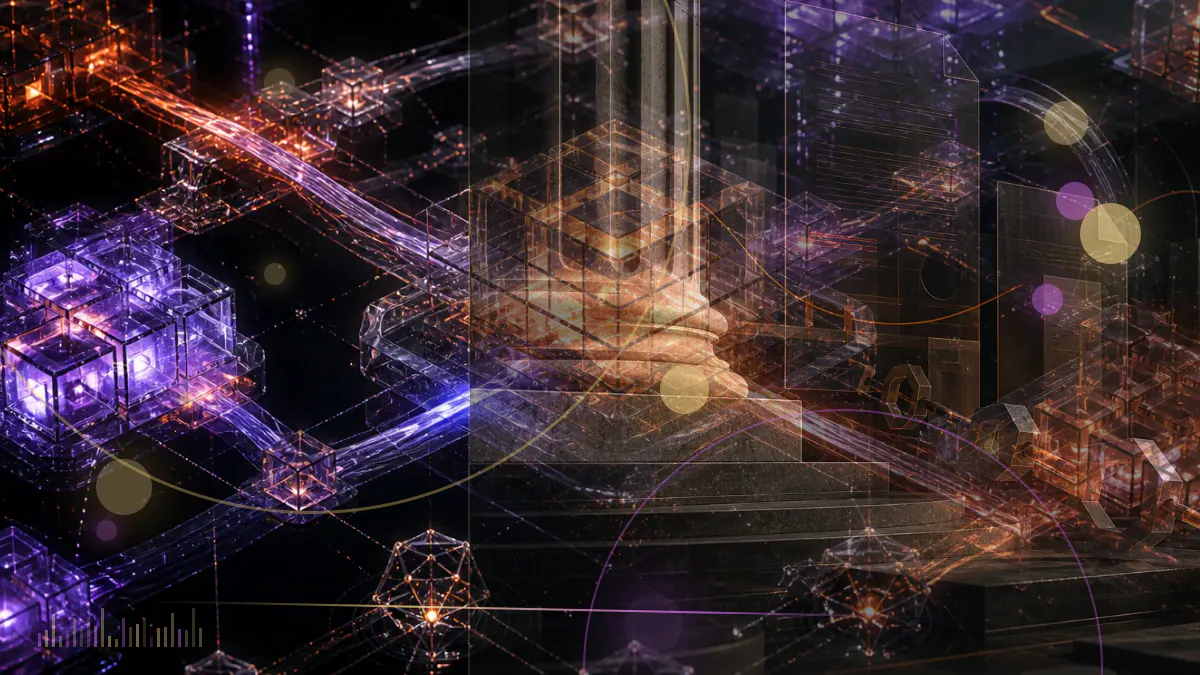 Conceptual illustration of a steep bitcoin market decline intersecting with overloaded exchange infrastructure and reopening withdrawal channels