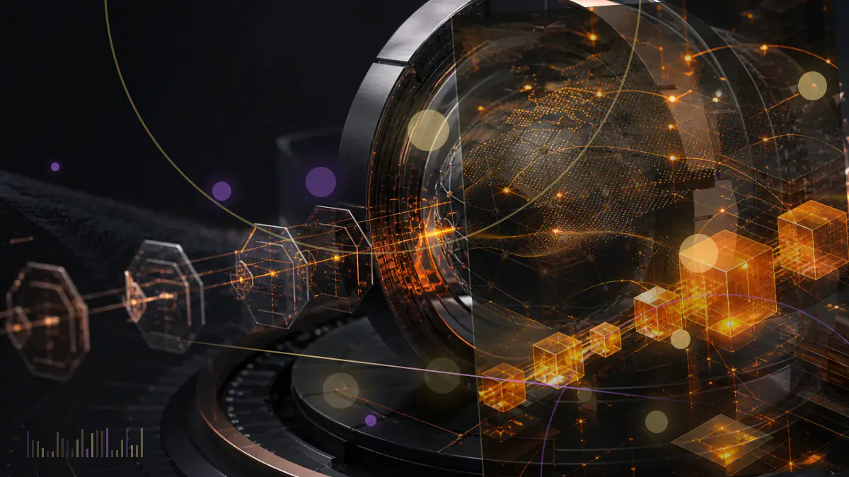 Conceptual illustration of a cryptocurrency derivatives order book under investigation with eight flagged trading accounts