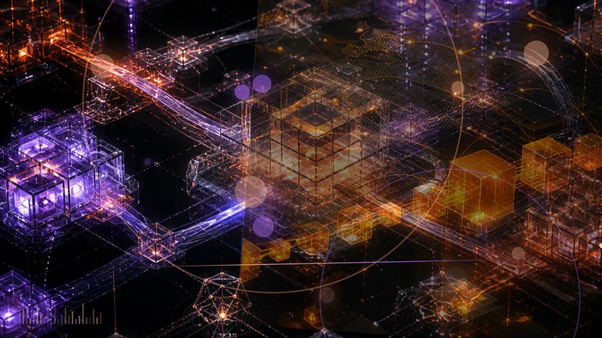 Conceptual illustration of a U.S. dollar banking rail connecting to bitcoin and stablecoin markets on a cryptocurrency trading platform