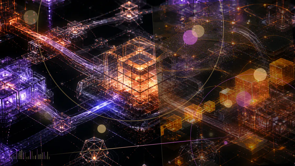 Conceptual illustration of a Dogecoin token entering a formal securities-registration pipeline beside regulatory documents
