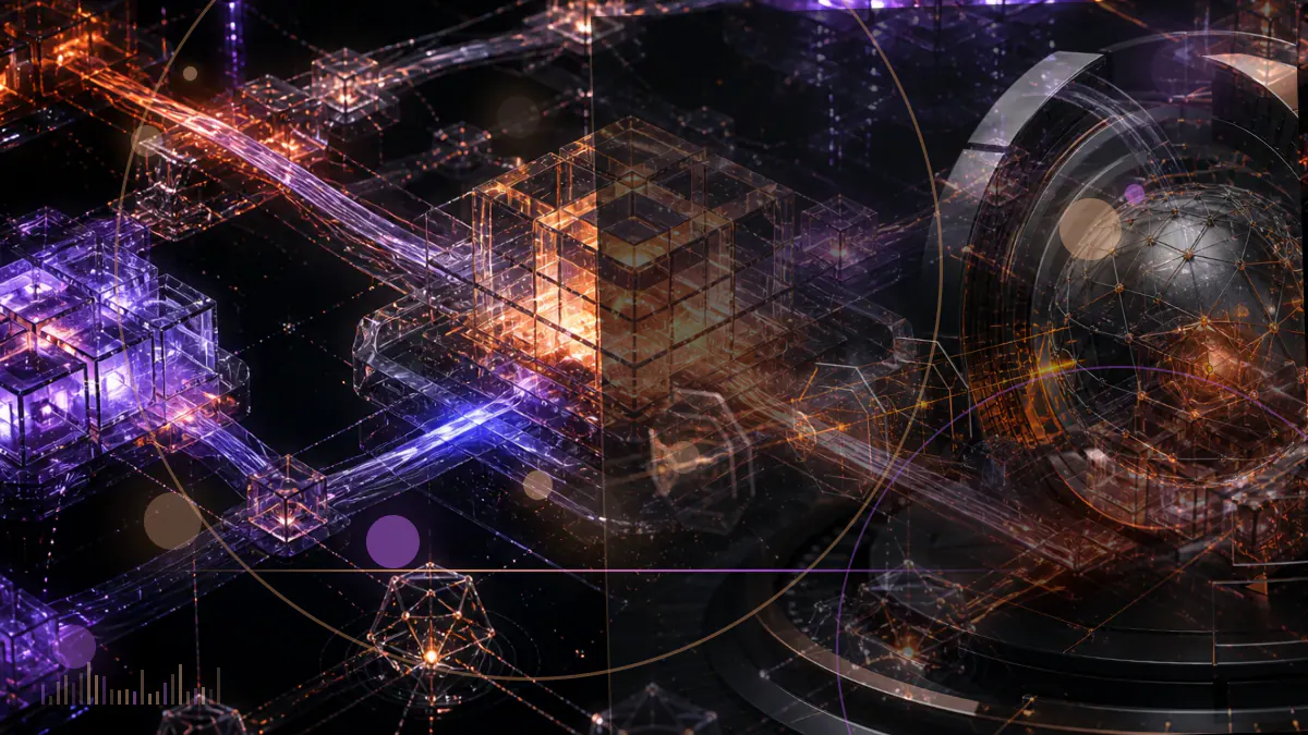 Conceptual illustration of a diversified institutional portfolio opening a regulated pathway to a spot bitcoin exchange-traded product