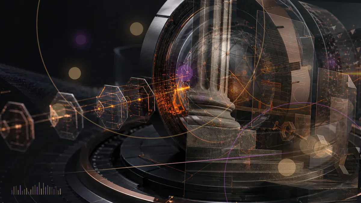 Conceptual illustration of a cryptocurrency exchange hot wallet under containment while protected cold-storage vaults remain isolated