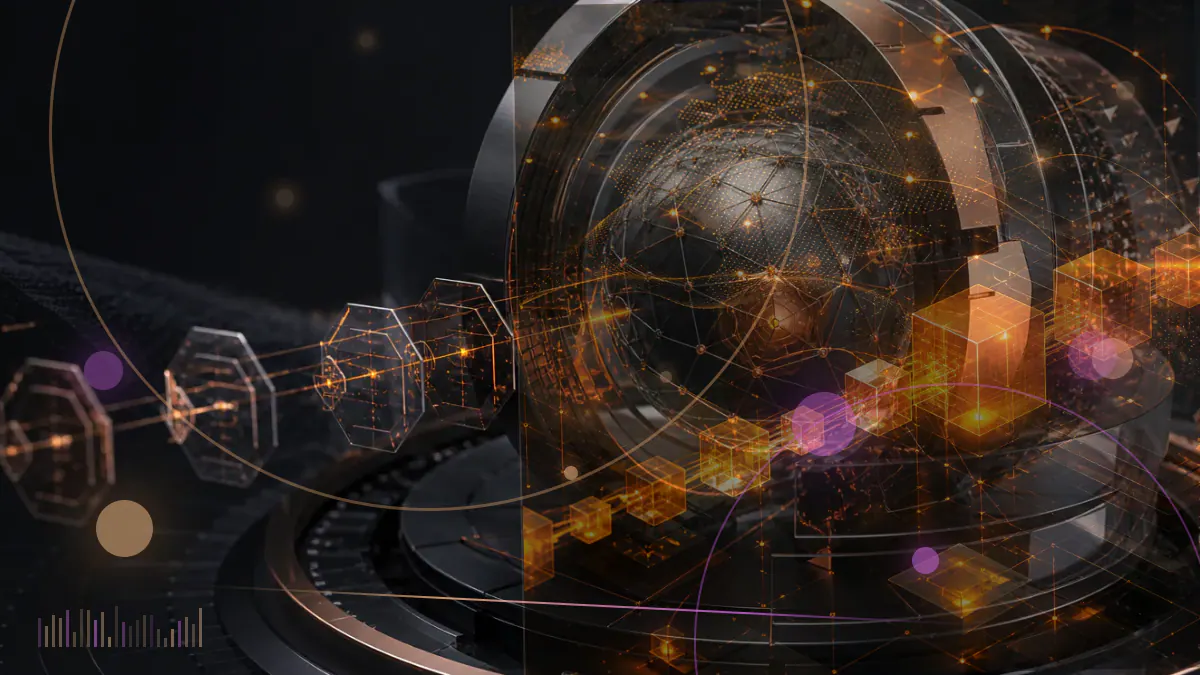 Conceptual illustration of flash liquidity passing through interconnected Ethereum lending and exchange protocols toward a vulnerable margin position