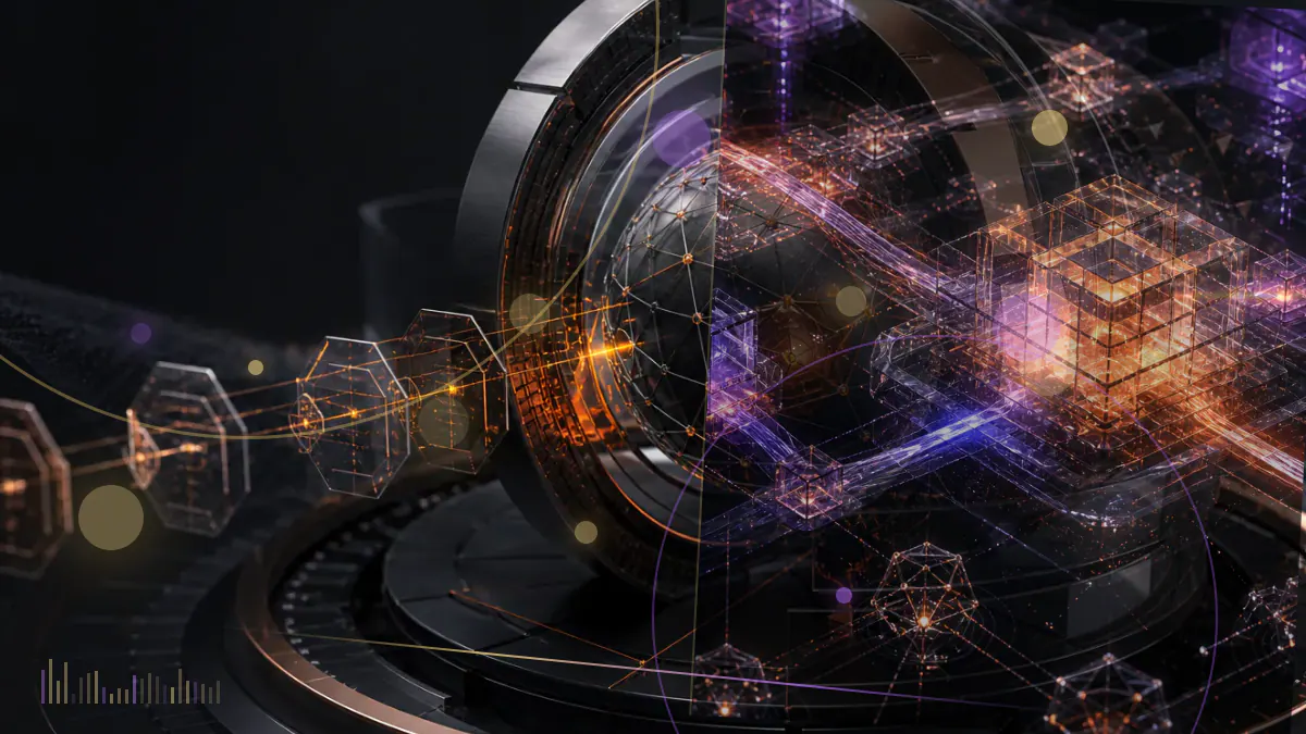 Conceptual illustration of spot Bitcoin ETF shares converging into cash-settled index options on a regulated exchange