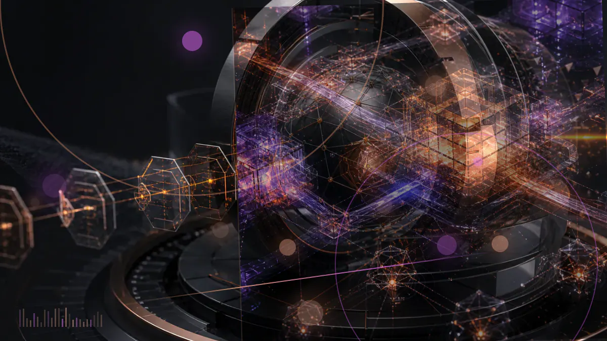 Conceptual illustration of a stalled proof-of-stake blockchain resuming synchronized block production across validator nodes