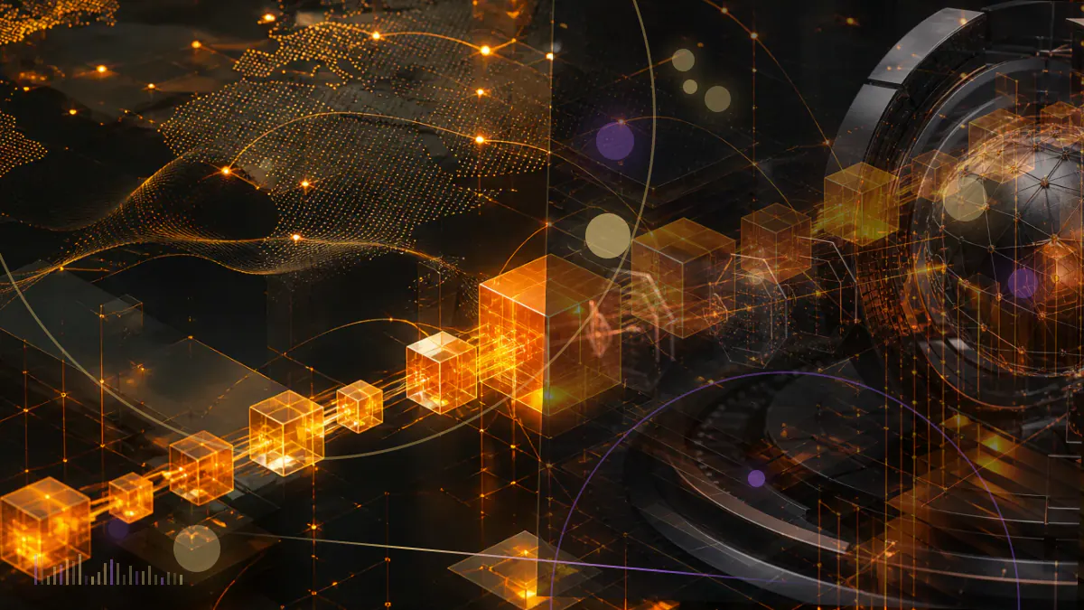 Conceptual illustration of a federal commodities complaint confronting a global cryptocurrency derivatives exchange network