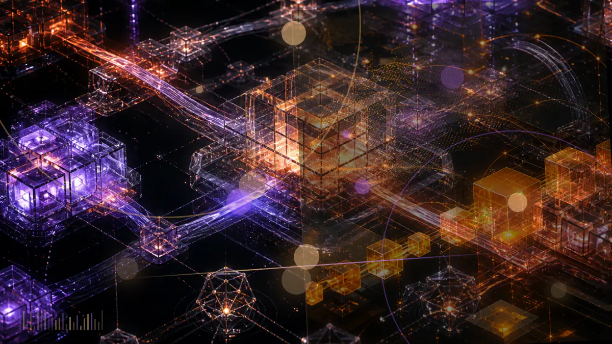 Conceptual illustration of an Ethereum privacy protocol facing a United States sanctions order and federal court challenge