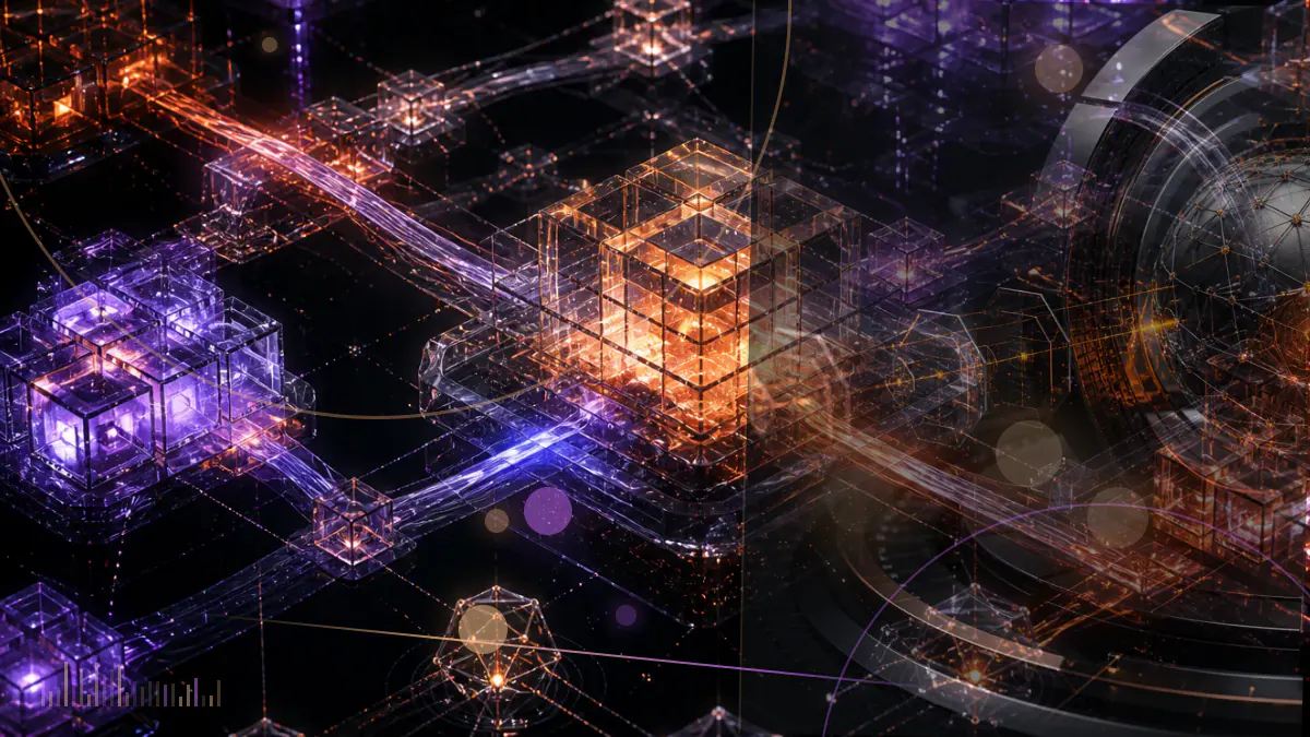Conceptual illustration of the Coinbase exchange connected to two institutional convertible-note certificates totaling $3 billion
