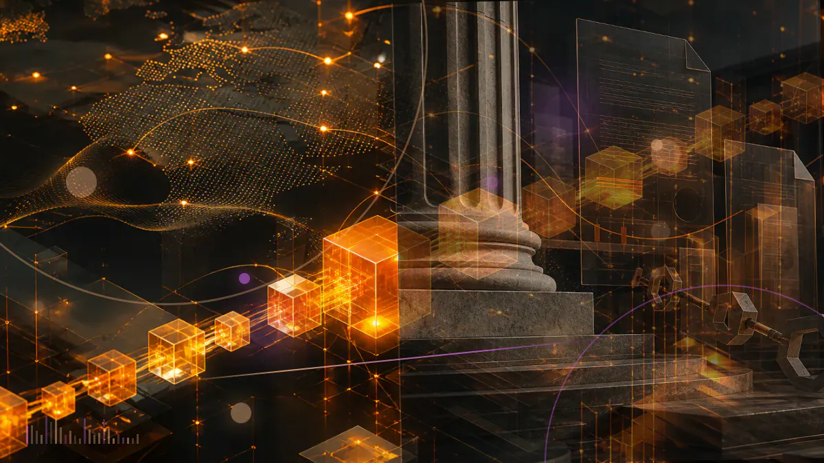 Conceptual illustration of NEM tokens moving through a compromised exchange wallet and converting into Japanese-yen account credits