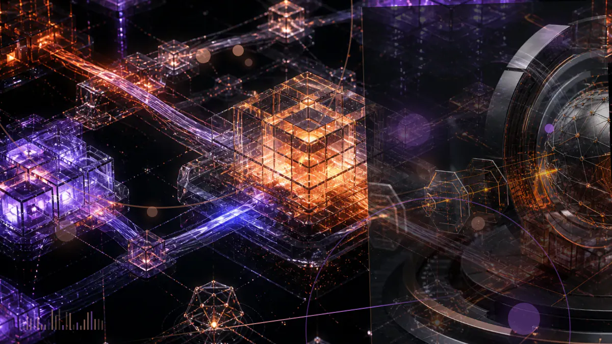 Conceptual illustration of exposed account credentials surrounding a secured cryptocurrency brokerage gateway