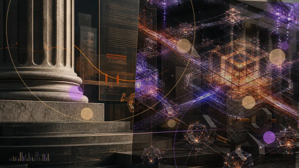 Conceptual illustration of unauthorized cryptocurrency transfers escaping from a compromised payment-processing network