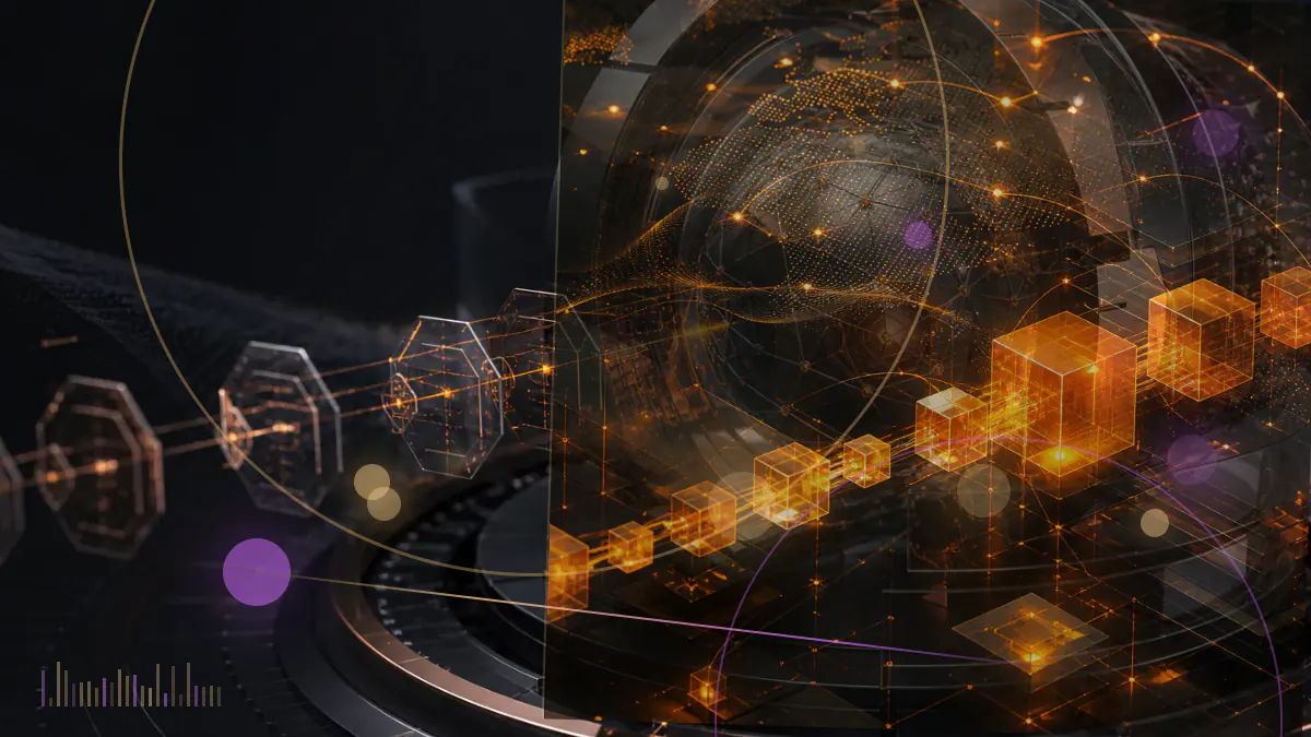 Conceptual illustration of government-securities custody accounts connected through a permissioned distributed ledger