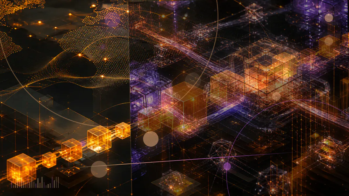 Conceptual illustration of nine cryptocurrency reserve ledgers aligned with customer liabilities beneath a verification seal
