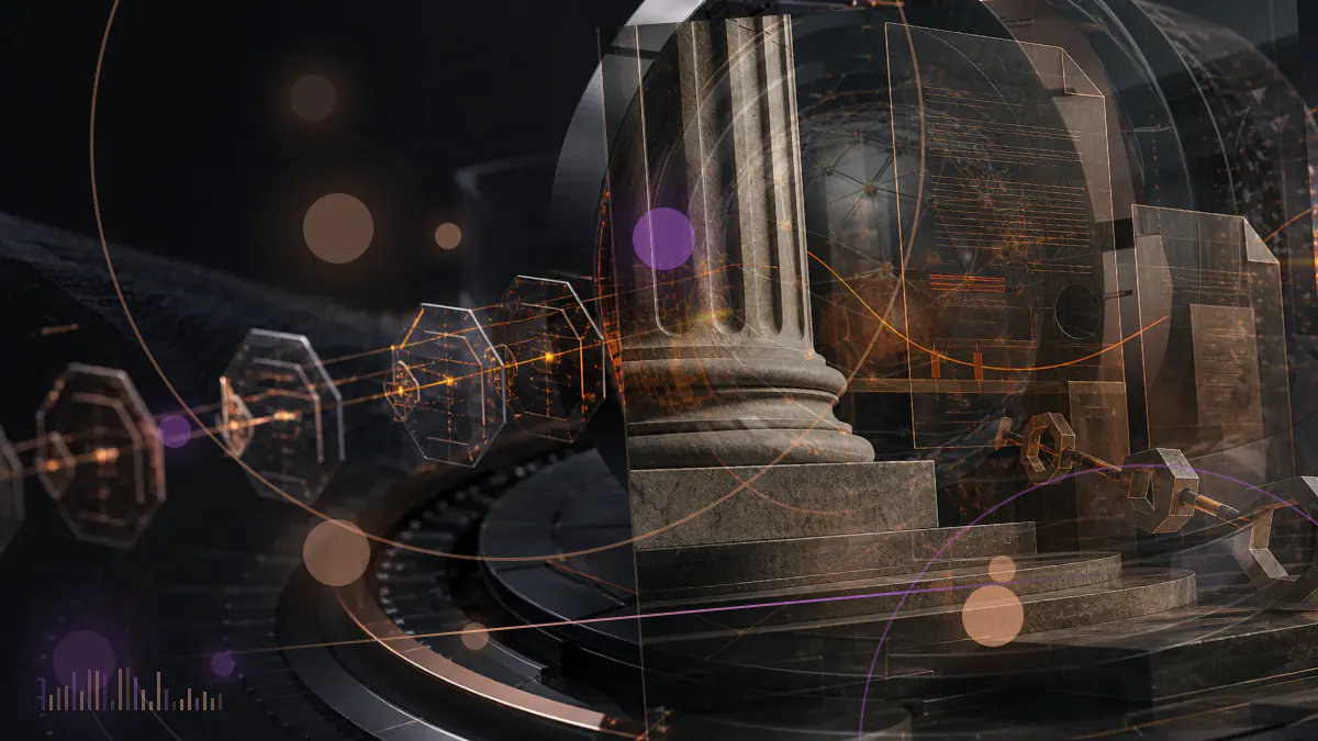 Conceptual illustration of capital flowing into abstract bitcoin and digital-asset investment vehicles