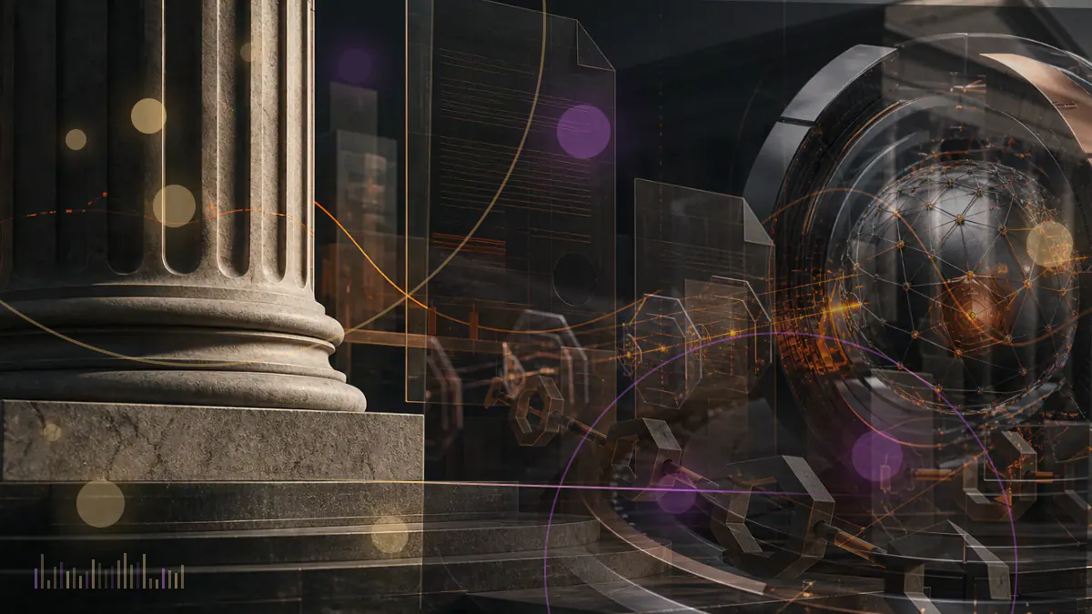 Conceptual illustration of Curve DAO governance tokens converging toward one dominant voting block on an Ethereum-style network