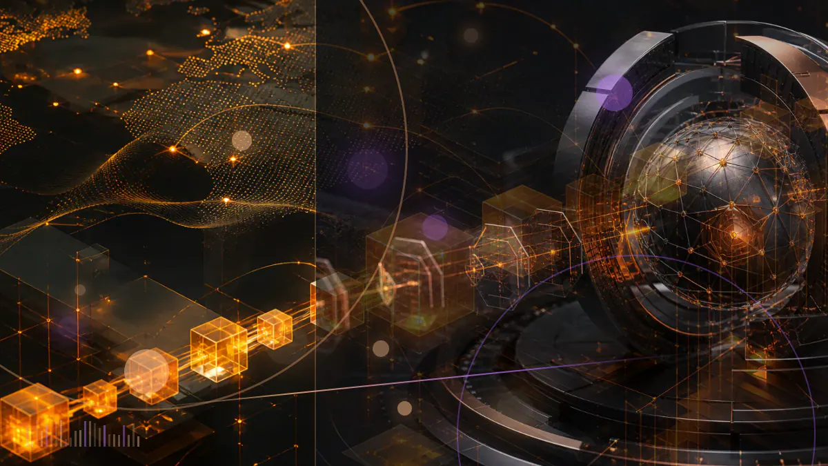 Conceptual illustration of a cryptocurrency exchange ledger under review by a Dutch regulatory authority