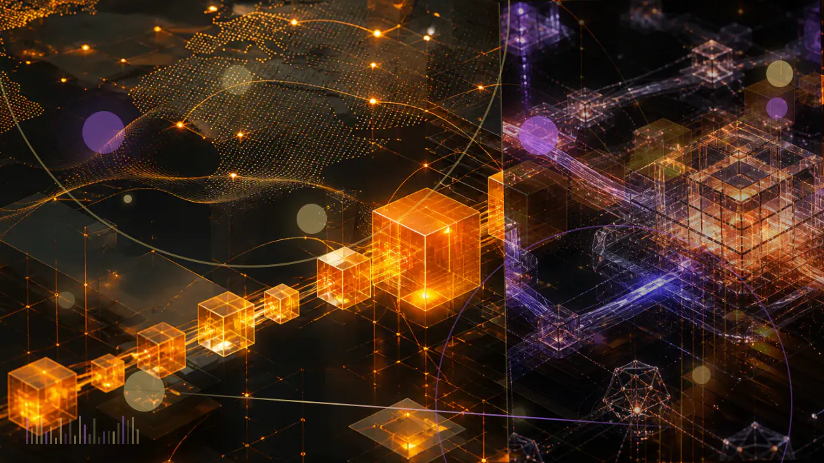 Conceptual illustration of an Ethereum privacy mixer encountering Dutch criminal-enforcement scrutiny and a judicial boundary