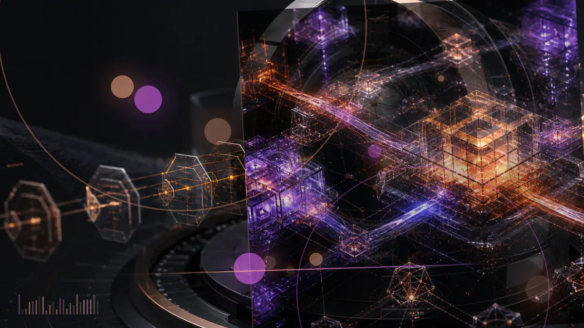 Conceptual illustration of a cryptocurrency wallet and stablecoin conversion layer connected to a conventional payment card network