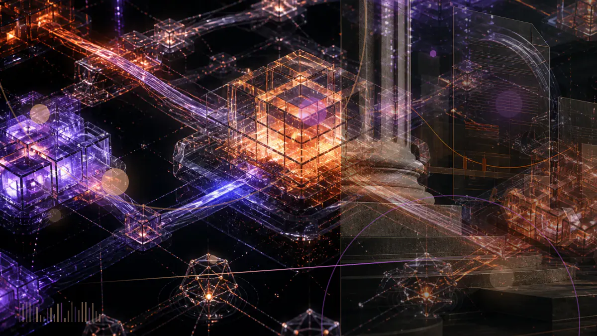 Conceptual cryptocurrency editorial illustration for Ethereum's April checkpoint exposed the hard parts of Glamsterdam