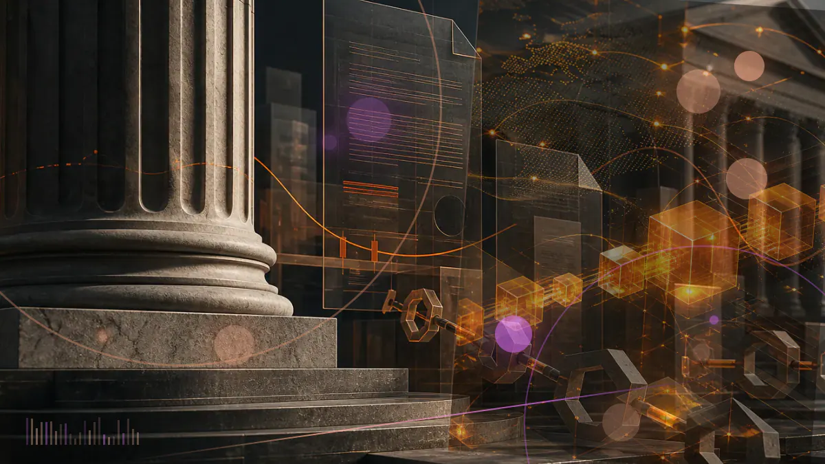 Conceptual cryptocurrency editorial illustration for Ethereum security group launched an open clear-signing standard