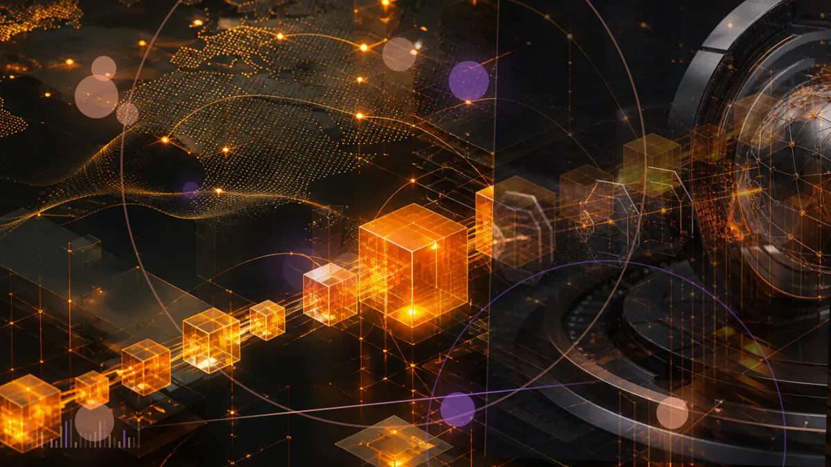 Conceptual illustration of Ethereum client teams testing interconnected protocol modules for the proposed Constantinople upgrade
