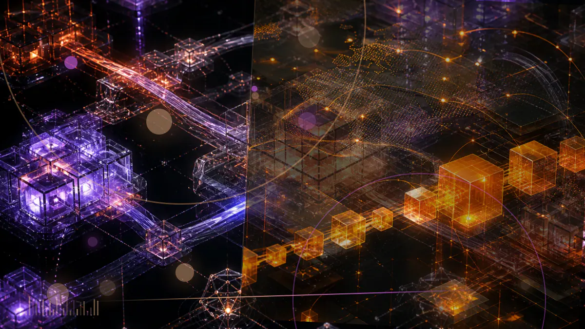 Conceptual illustration of Ethereum validator nodes losing and then restoring consensus finality