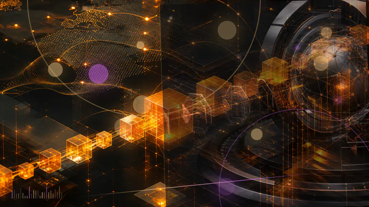 Conceptual Ethereum network with validator balances moving from a locked consensus layer into liquid market channels