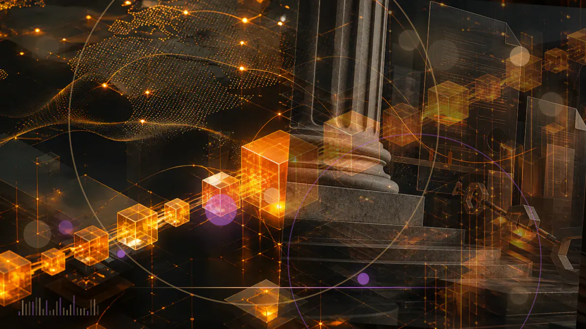 Conceptual illustration of multiple Ethereum validator clients connecting to a shared Medalla proof-of-stake test network