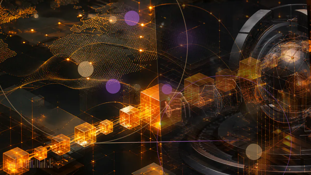Conceptual illustration of European regulatory documents connecting stablecoins, crypto issuers and digital-asset service providers across the EU