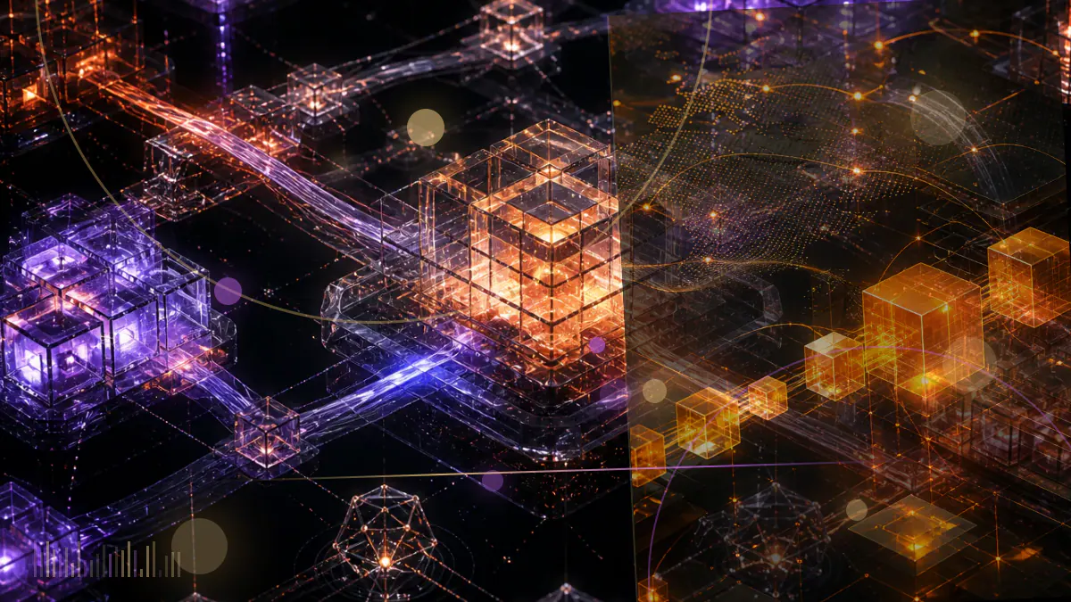 Conceptual illustration of an FBI-created Ethereum token revealing mirrored trades and artificial cryptocurrency volume