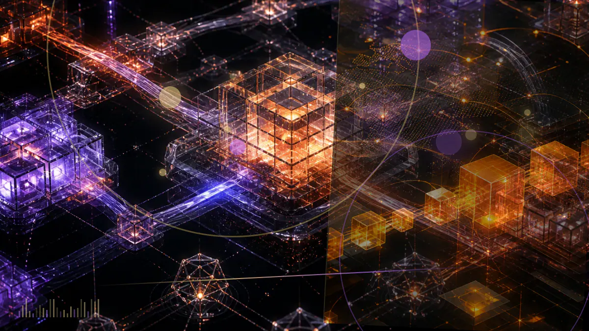 Conceptual illustration of stablecoin reserves and redemption flows crossing regulatory borders during financial stress