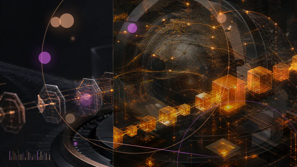 Conceptual illustration of interconnected national regulatory documents surrounding cryptocurrency and stablecoin networks at a global summit
