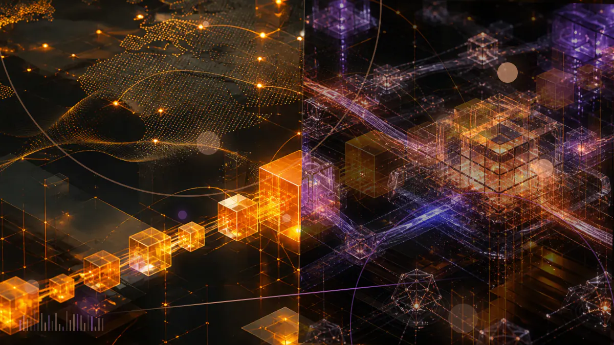 Conceptual illustration of cryptographic keys entering a regulated German banking and custody framework