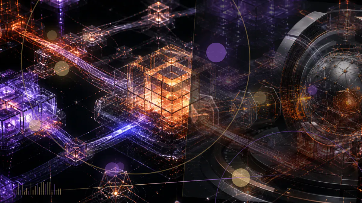 Conceptual illustration of a private-bank portfolio interface connecting institutional wealth management with bitcoin and digital-asset investment structures