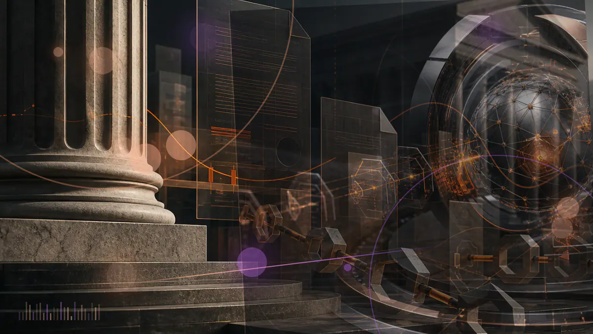 Conceptual illustration of a Solana token entering an exchange-traded market structure while participating in proof-of-stake validation