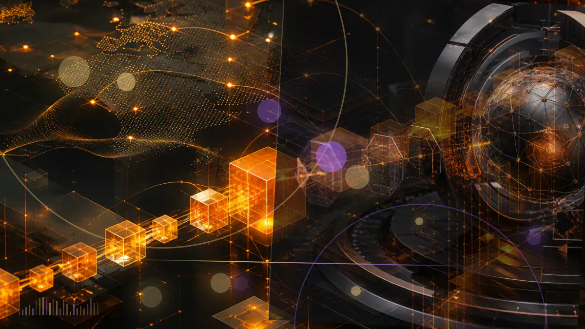 Conceptual illustration of a Hong Kong regulatory ledger surrounding fiat-referenced stablecoin tokens and reserve assets