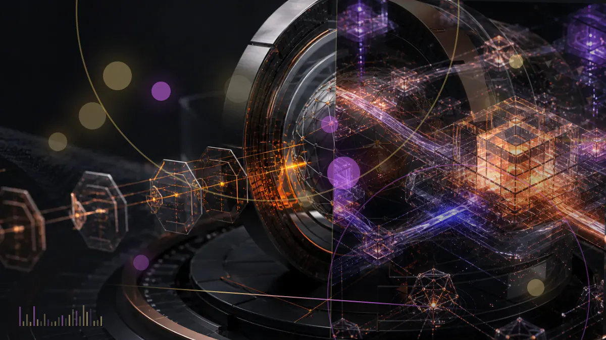 Conceptual illustration of a digital-asset ledger divided between two U.S. regulatory pathways