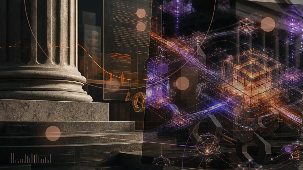 Conceptual illustration of validator nodes selecting a USDH token within the Hyperliquid network