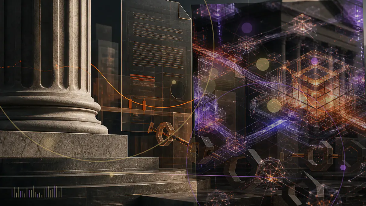 Conceptual illustration of an Indian court judgment restoring a connection between cryptocurrency exchanges and regulated banks