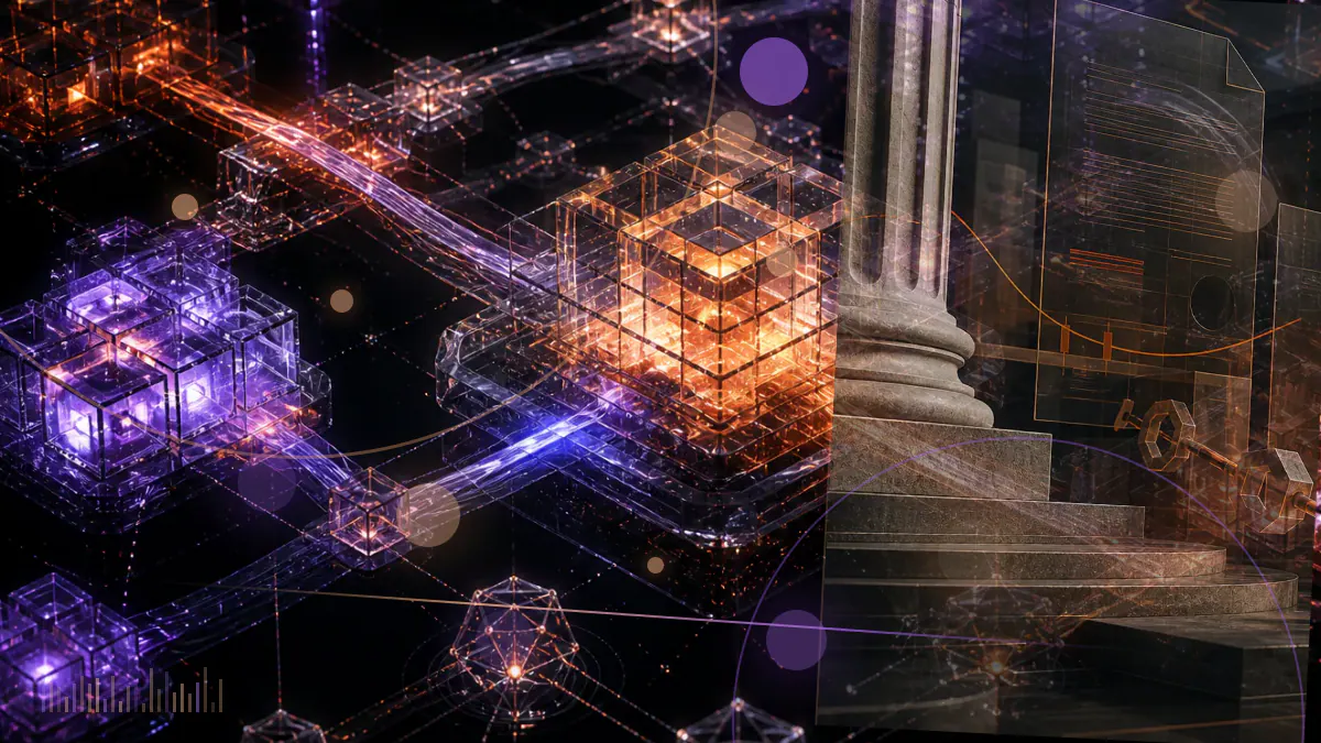 Conceptual illustration of a global cryptocurrency exchange interface meeting a Japanese regulatory checkpoint