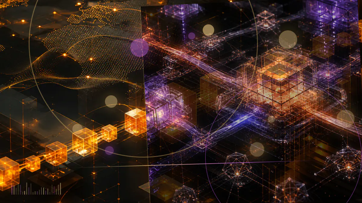 Conceptual illustration of an XRP token separated from a United States trading interface by a regulatory barrier