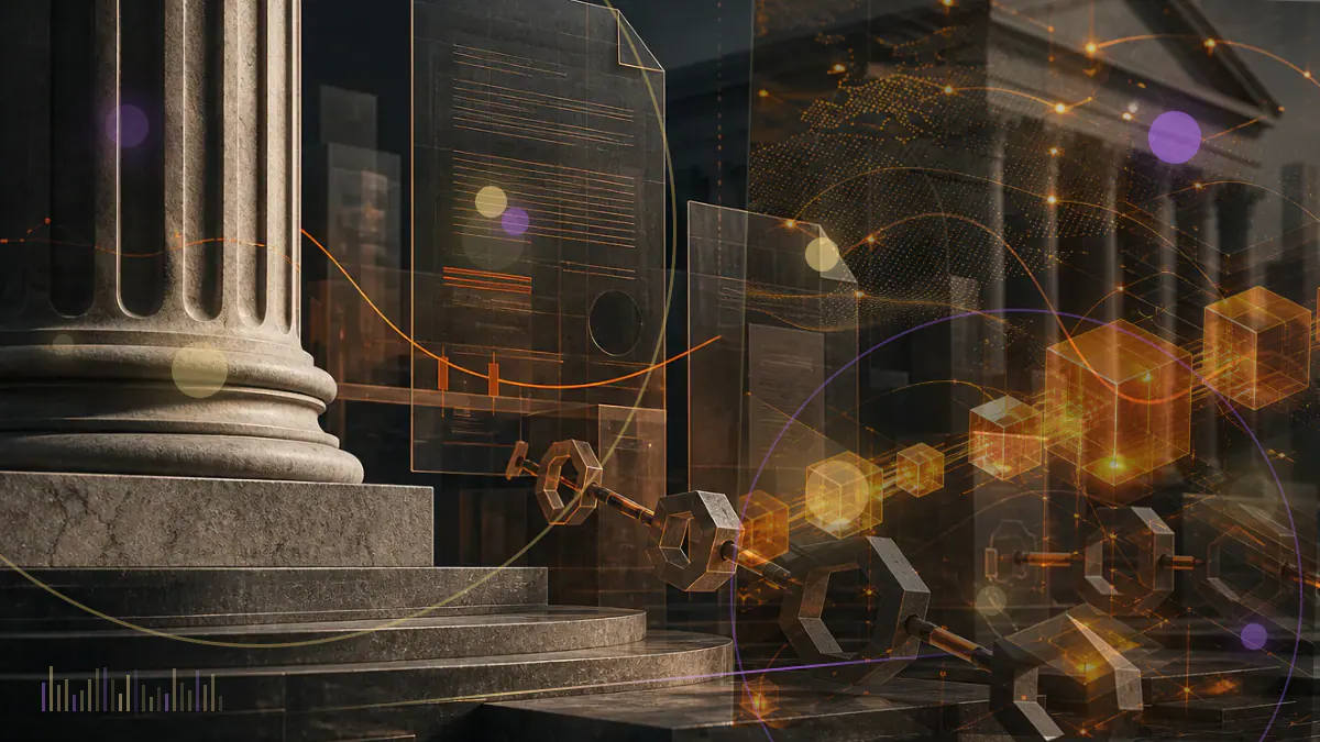 Conceptual illustration of cryptocurrency leaving a compromised exchange hot wallet while cold storage remains isolated
