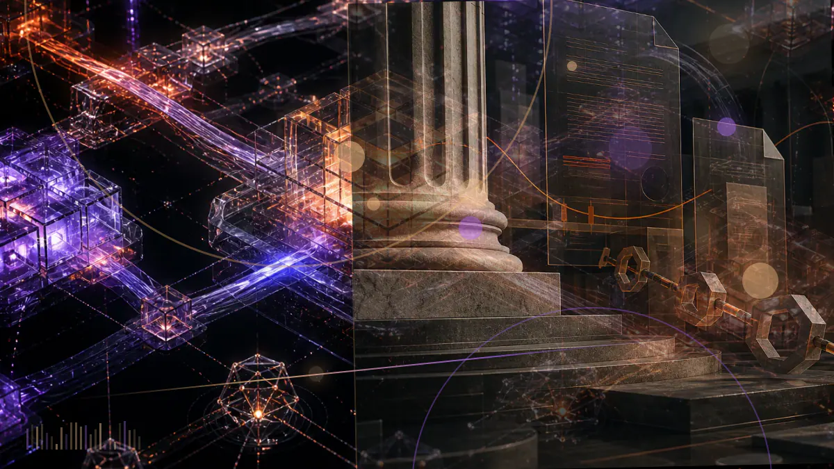 Conceptual illustration of a connected exchange wallet breach as digital assets move toward isolated cold storage